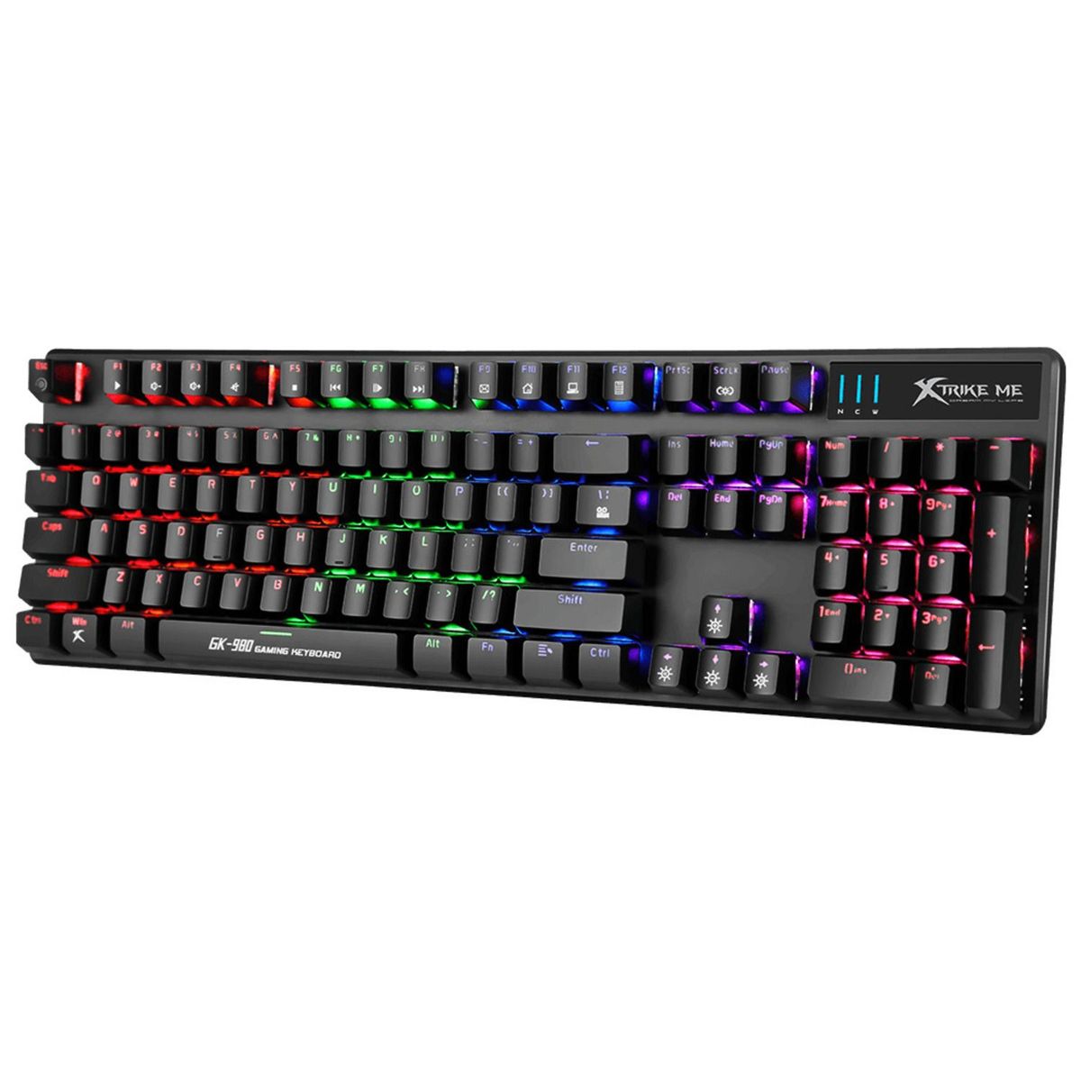XTRIKE ME - Teclado Mecanico Gamer Xtrike Me 104 Teclas