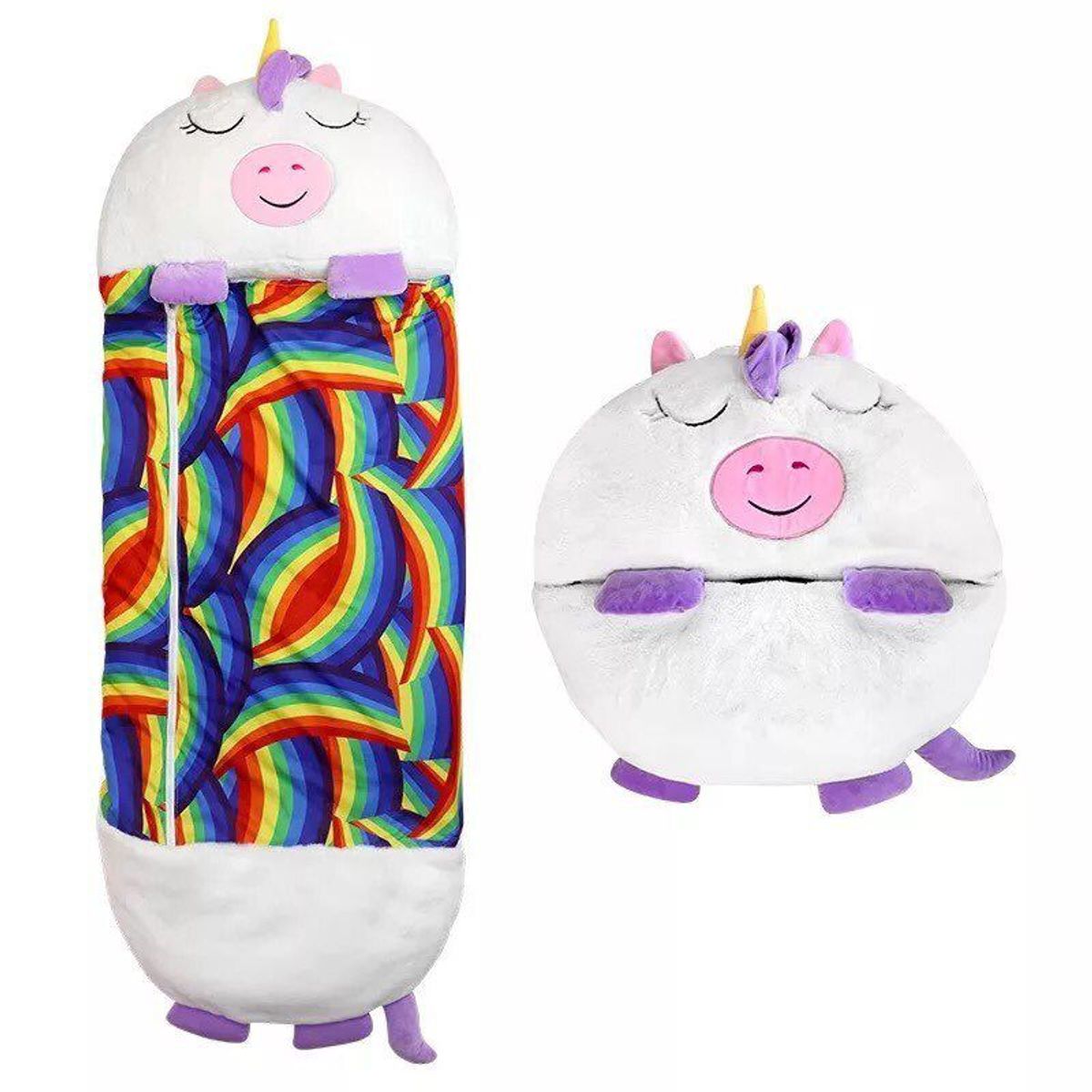 KAST PE - Happy Nappers Sleeping Bag 135 cm Unicornio