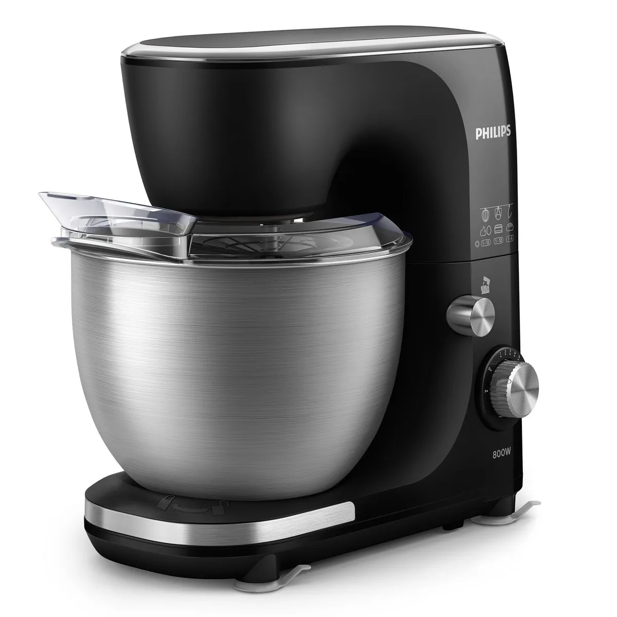 PHILIPS - Batidora de Pedestal Negra 5L HR7922_90