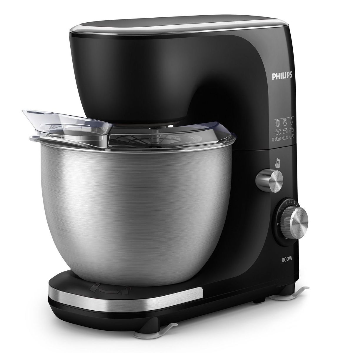 PHILIPS - Batidora de Pedestal Negra 5L HR7922_90