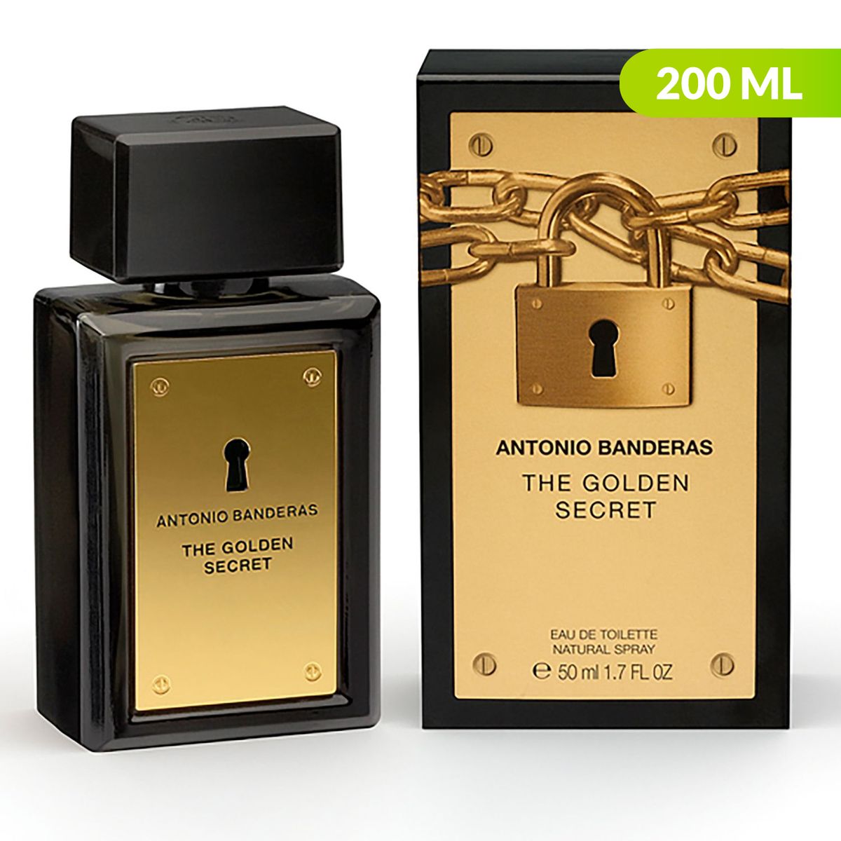 BANDERAS - Golden Secret EDT 200 ml Antonio Banderas Hombre