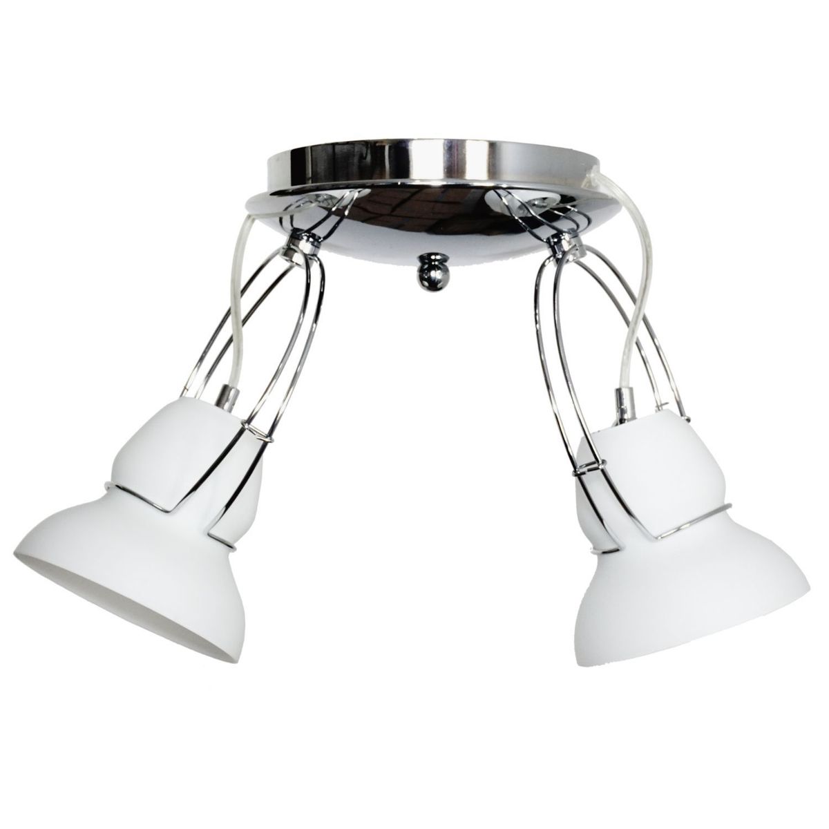 LA ROCHELLI - Lampara Techo 2 Luces Mod. Genova Cromado E14