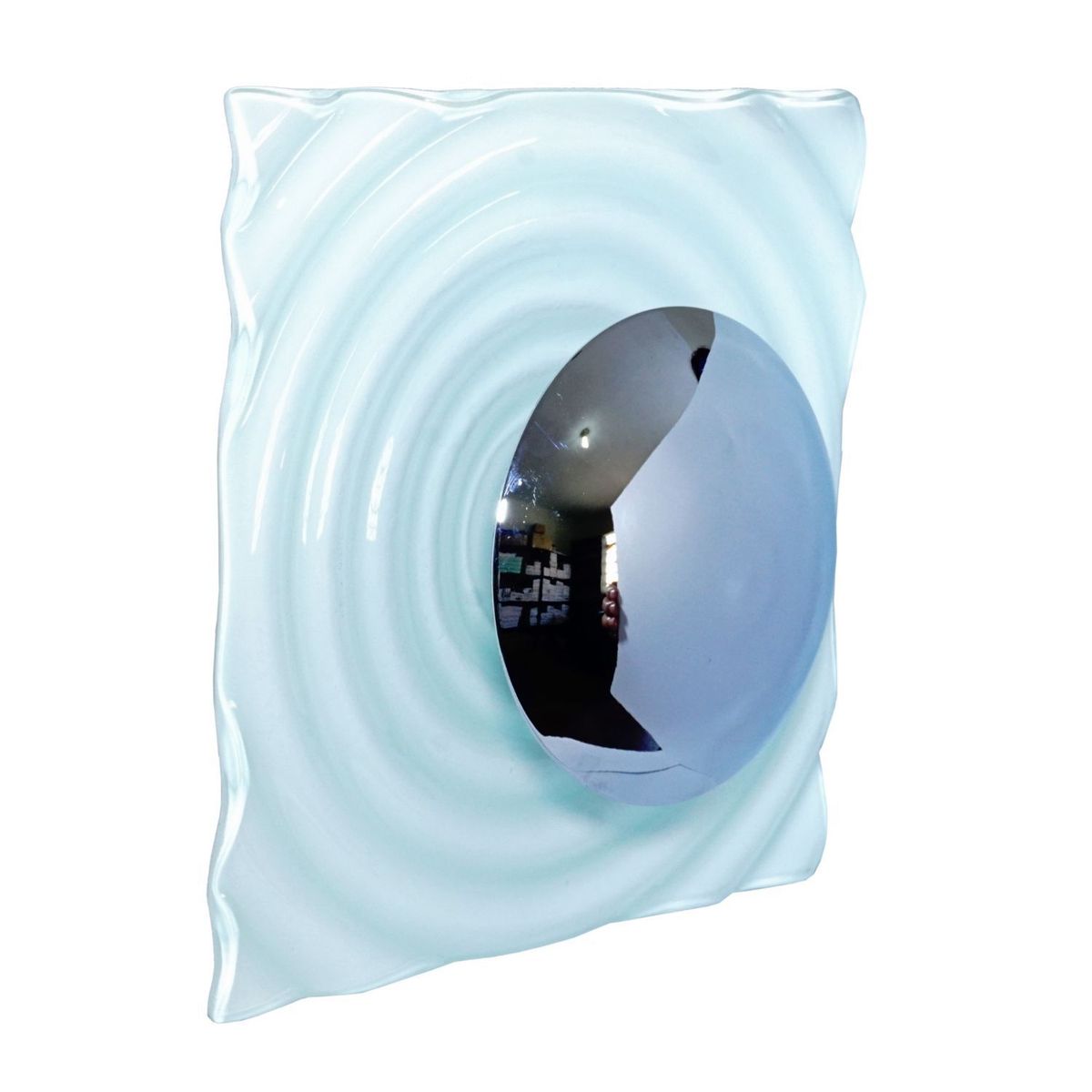 LA ROCHELLI - Aplique 1 Luz Mod. Boom  Vidrio Y Metal Cromado 1 X G9 40W 