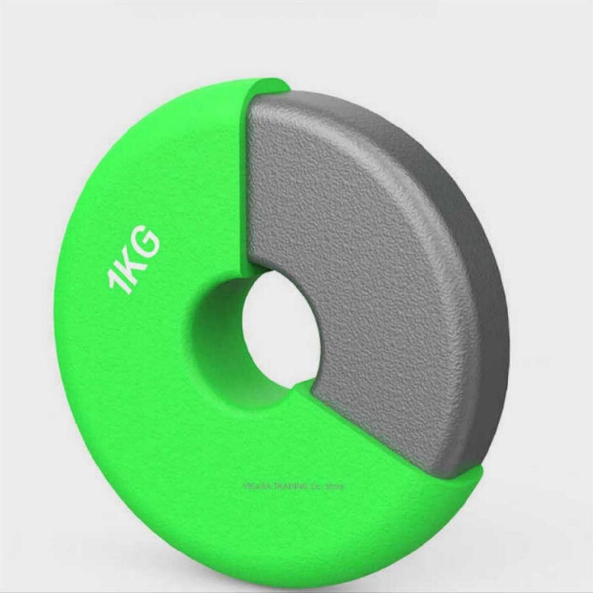 GENERICO - Set de Pesas 20Kg de Neopreno  + barra