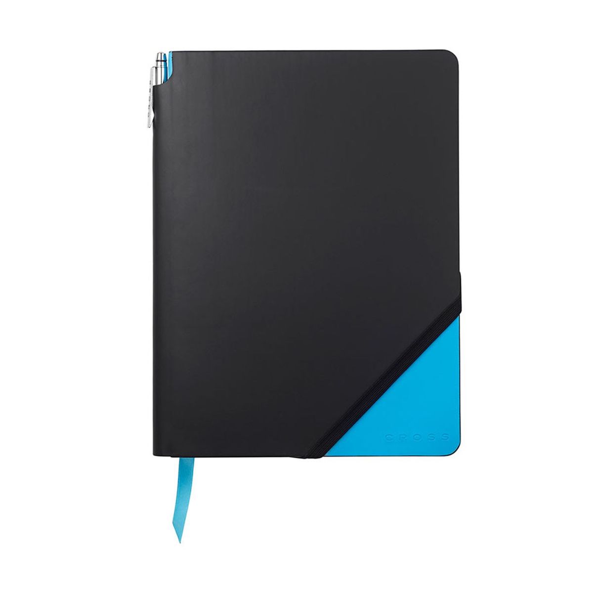 CROSS - Agenda Jot Zone Rayada Small Azul + Bolígrafo