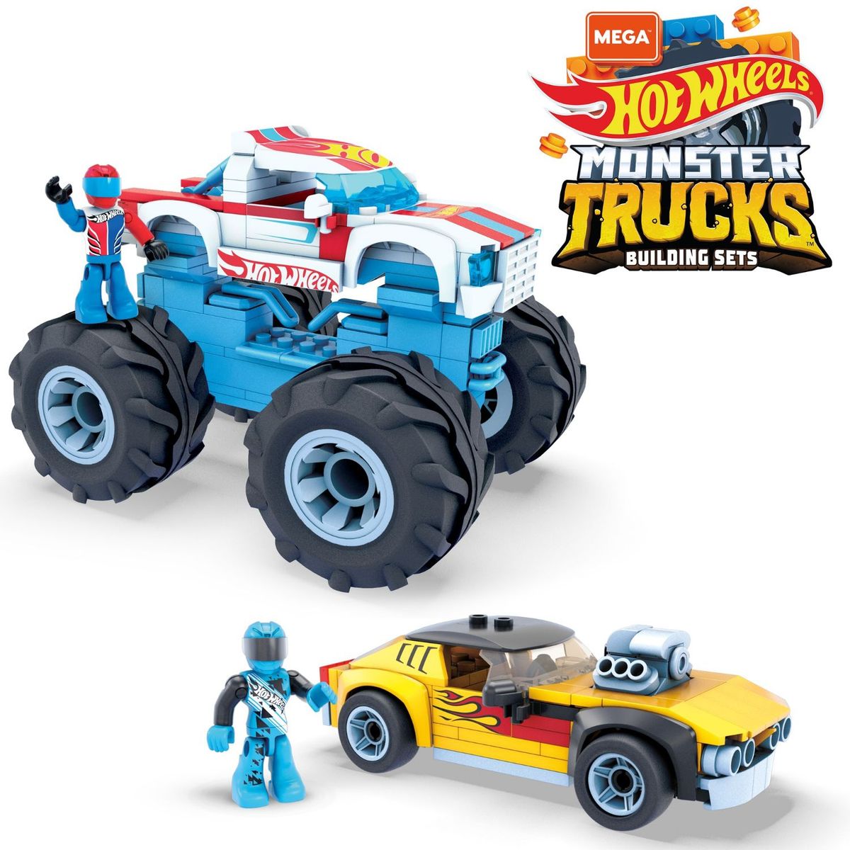 MEGA CONSTRUX - Pack Hot Wheels Rodger & Dodger #1
