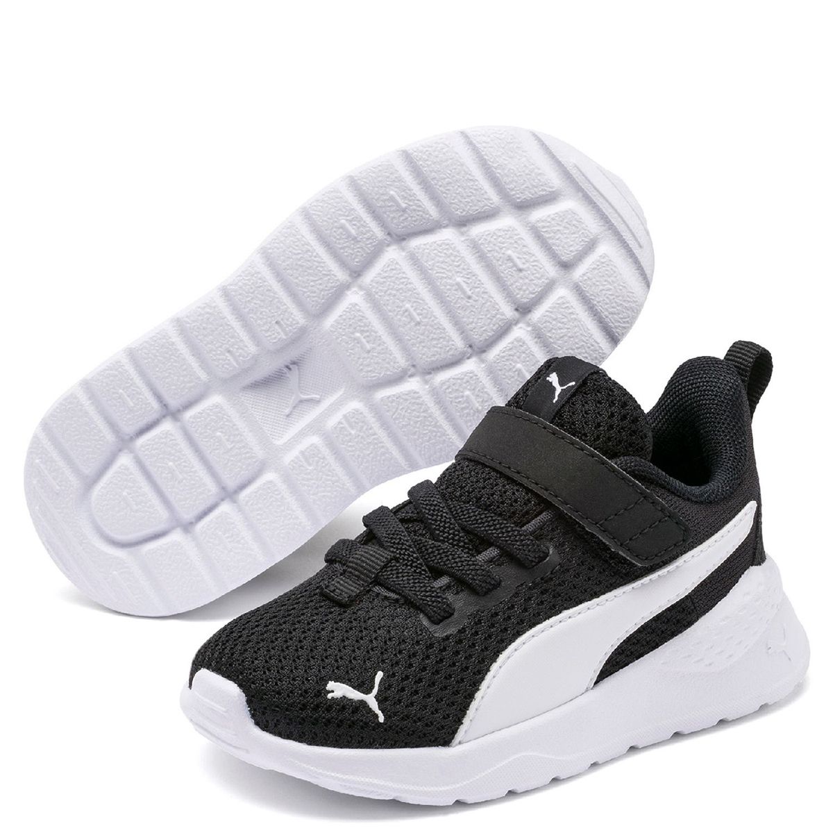 PUMA - Tenis Anzarun Lite para Bebé Negro