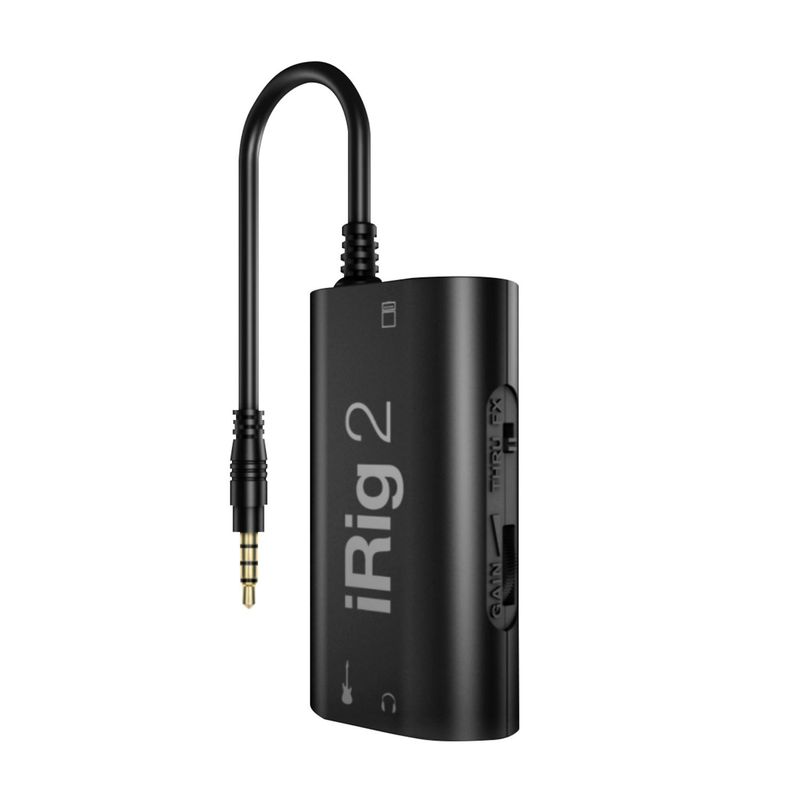 IK MULTIMEDIA - Interfaz de Guitarra - IK Multimedia - IRIG 2 - Negro