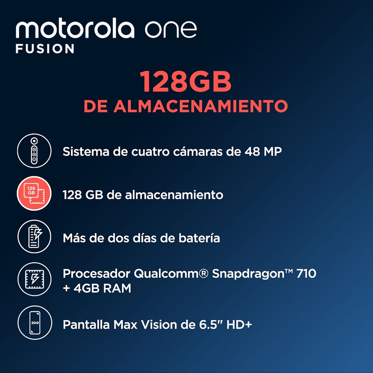 MOTOROLA - Motorola One Fusion