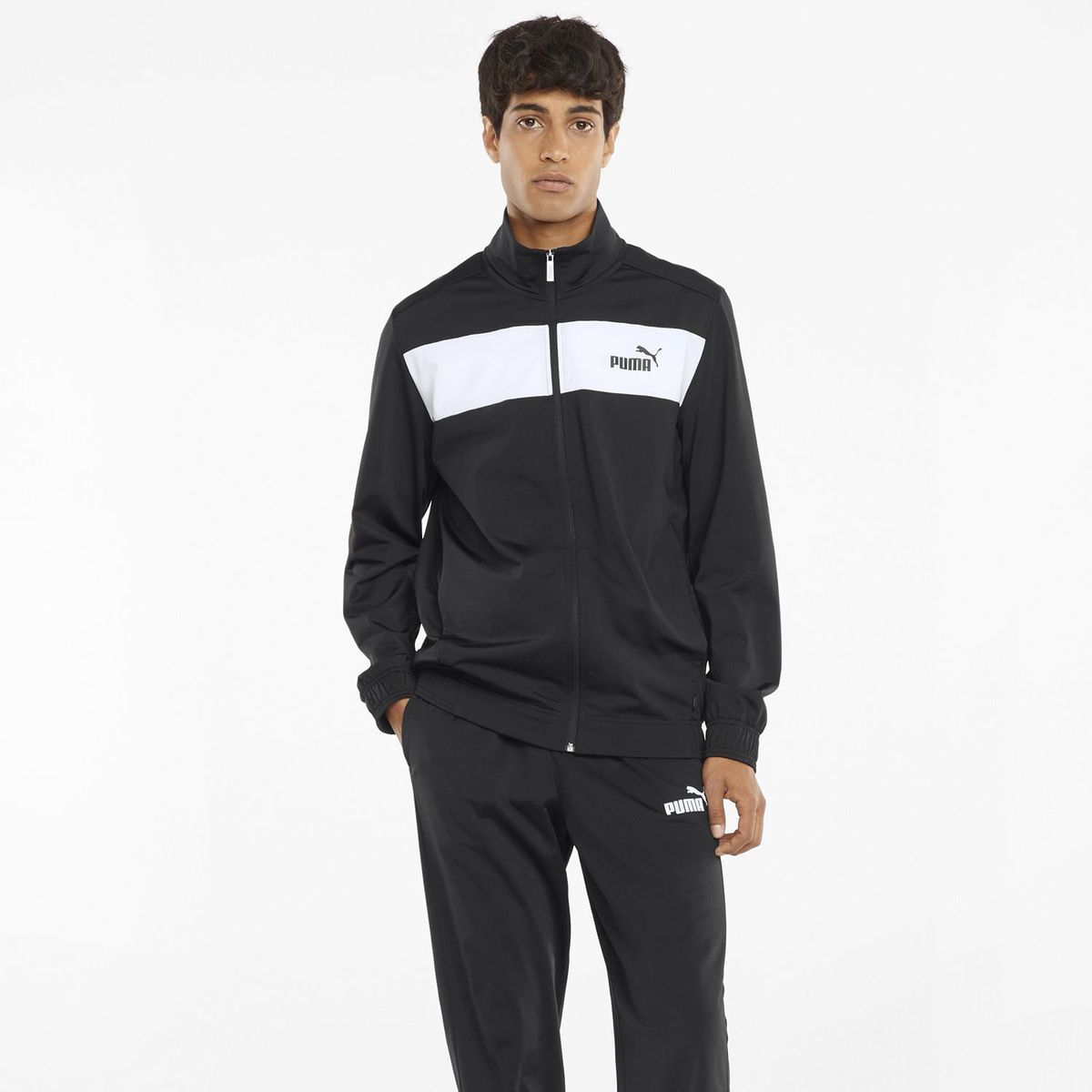 PUMA - Buzo Conjunto Deportivo Poly Suit cl Puma Hombre