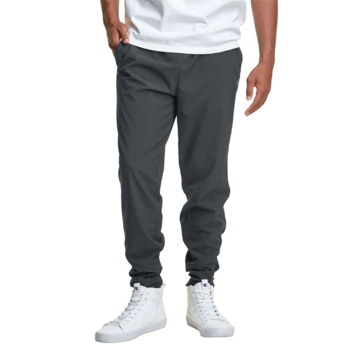 CHAMPION - Pantalón Lightweight Woven run pants Hombre