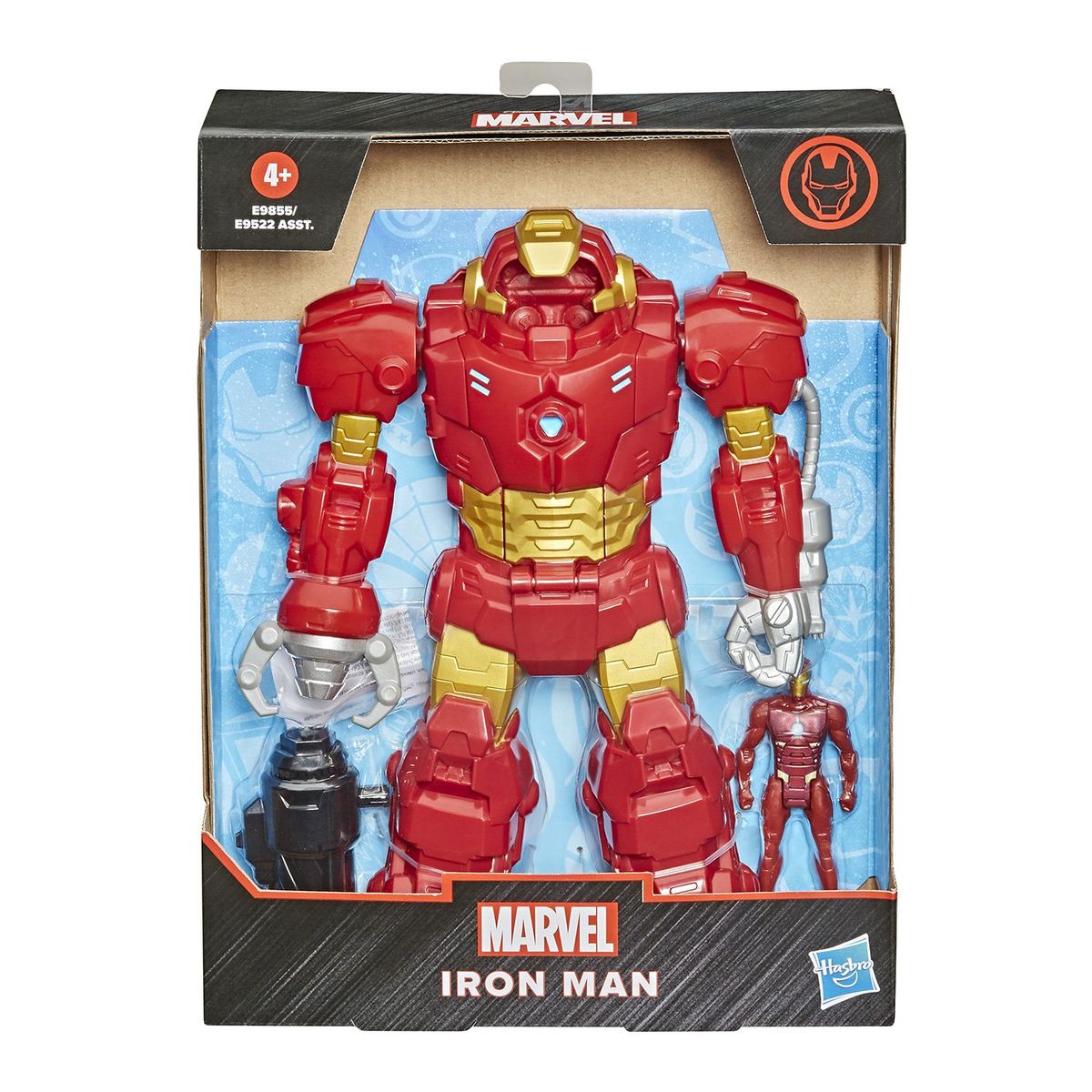 MARVEL - Figura y Armadura Marvel Avengers Heroes