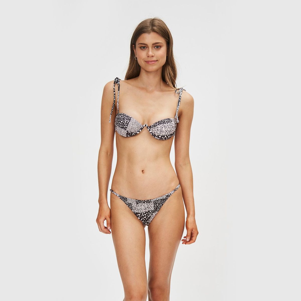 CAPITTANA - Bikini Tina Black Bandana Mujer Capittana