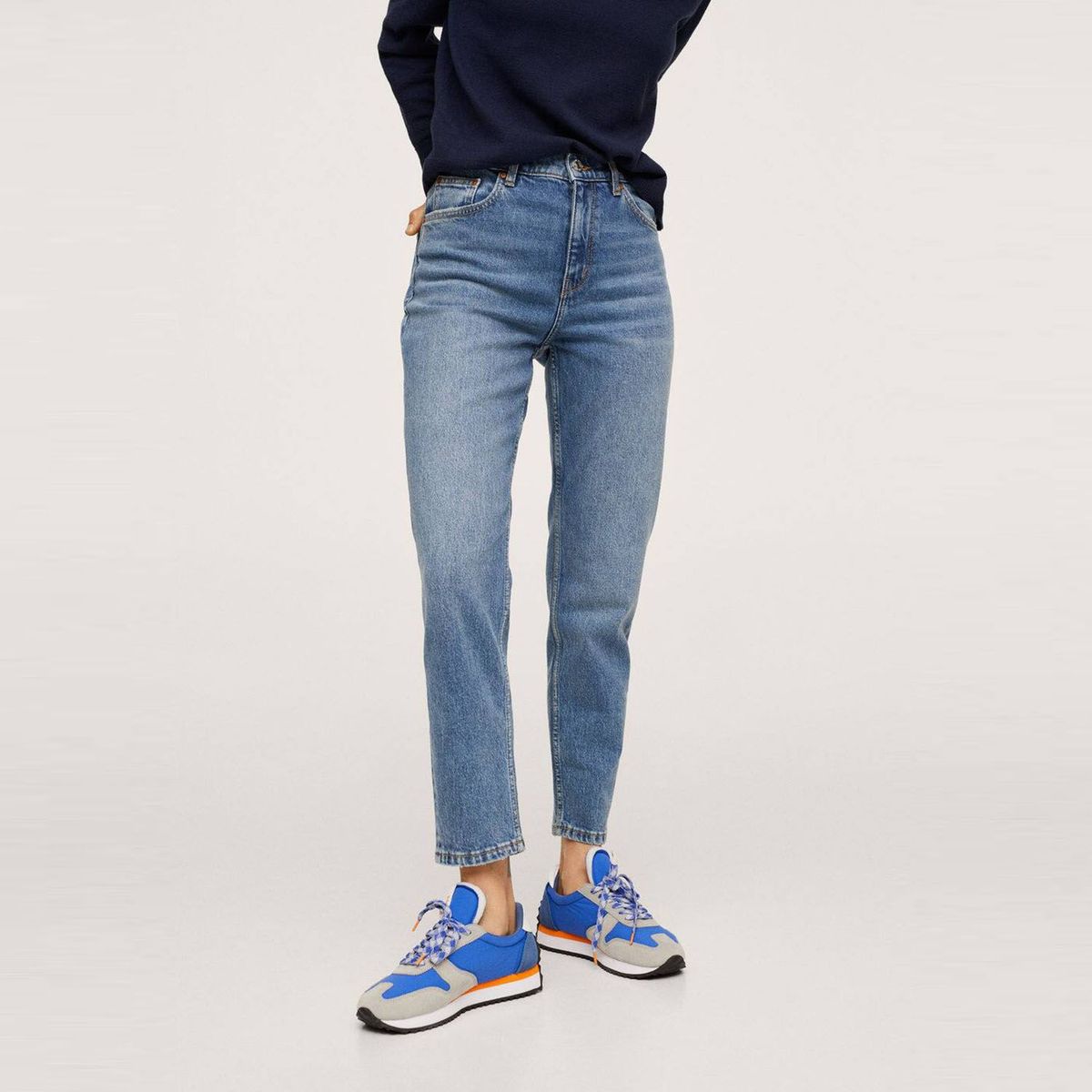 MANGO - Jean Mom Mujer Mango