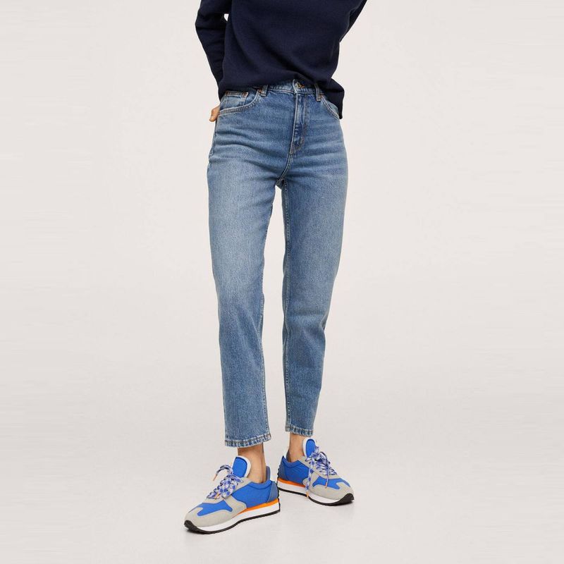 MANGO - Jean Mom Mujer Mango