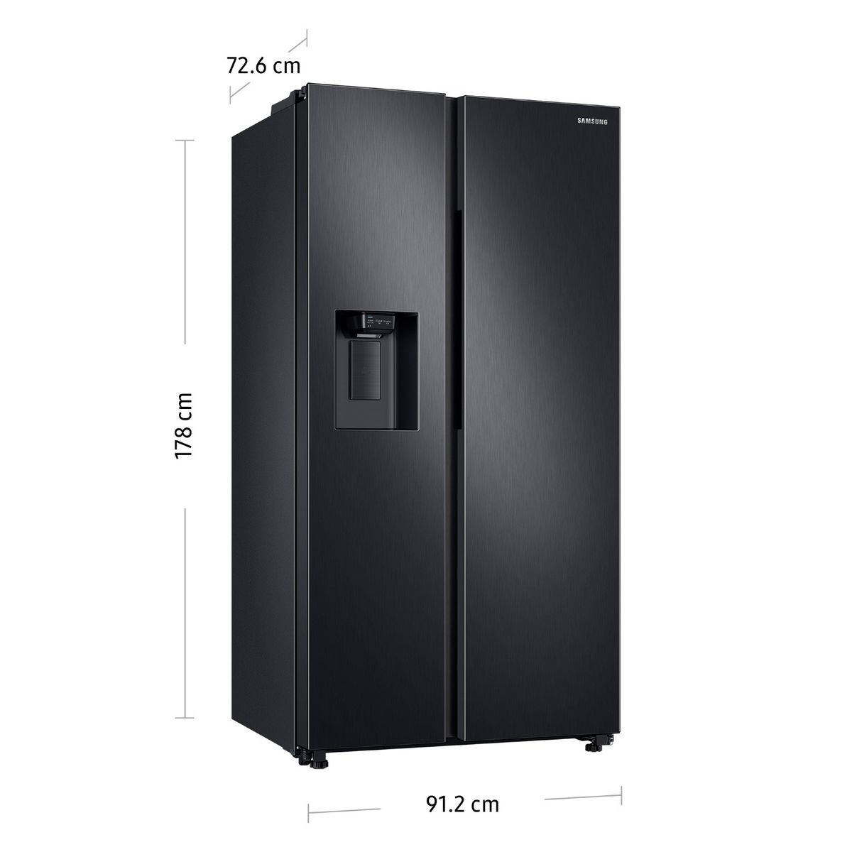 SAMSUNG - Refrigeradora Samsung Side by Side 602Lt RS60T5200B1
