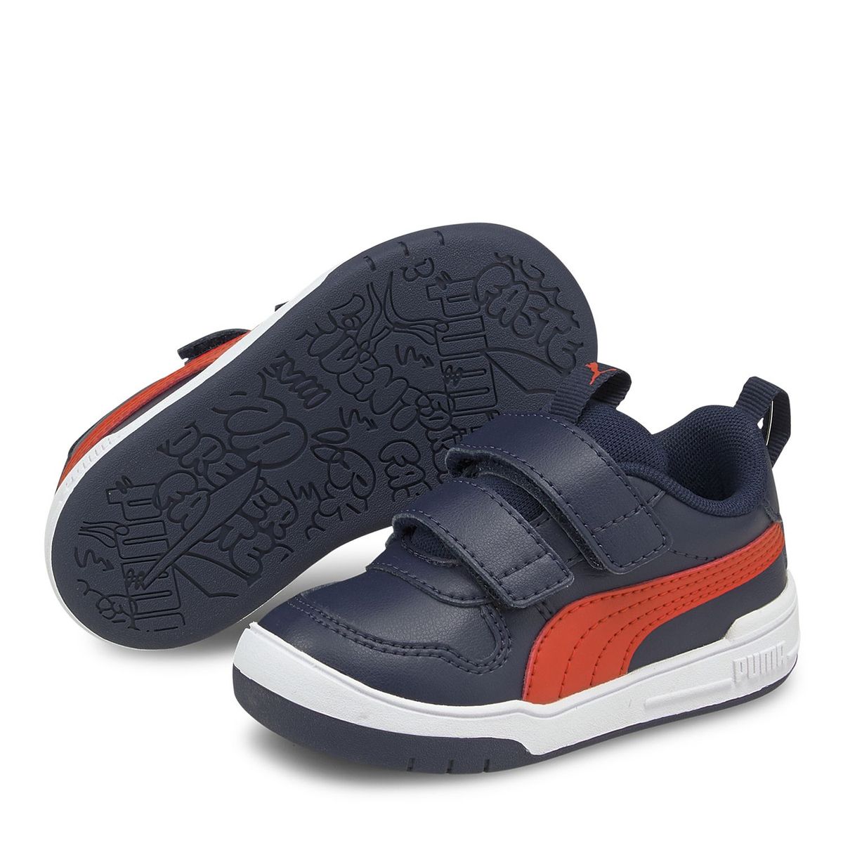 PUMA - Zapatillas Urbanas Niño Puma Multiflex Sl V Inf Azul