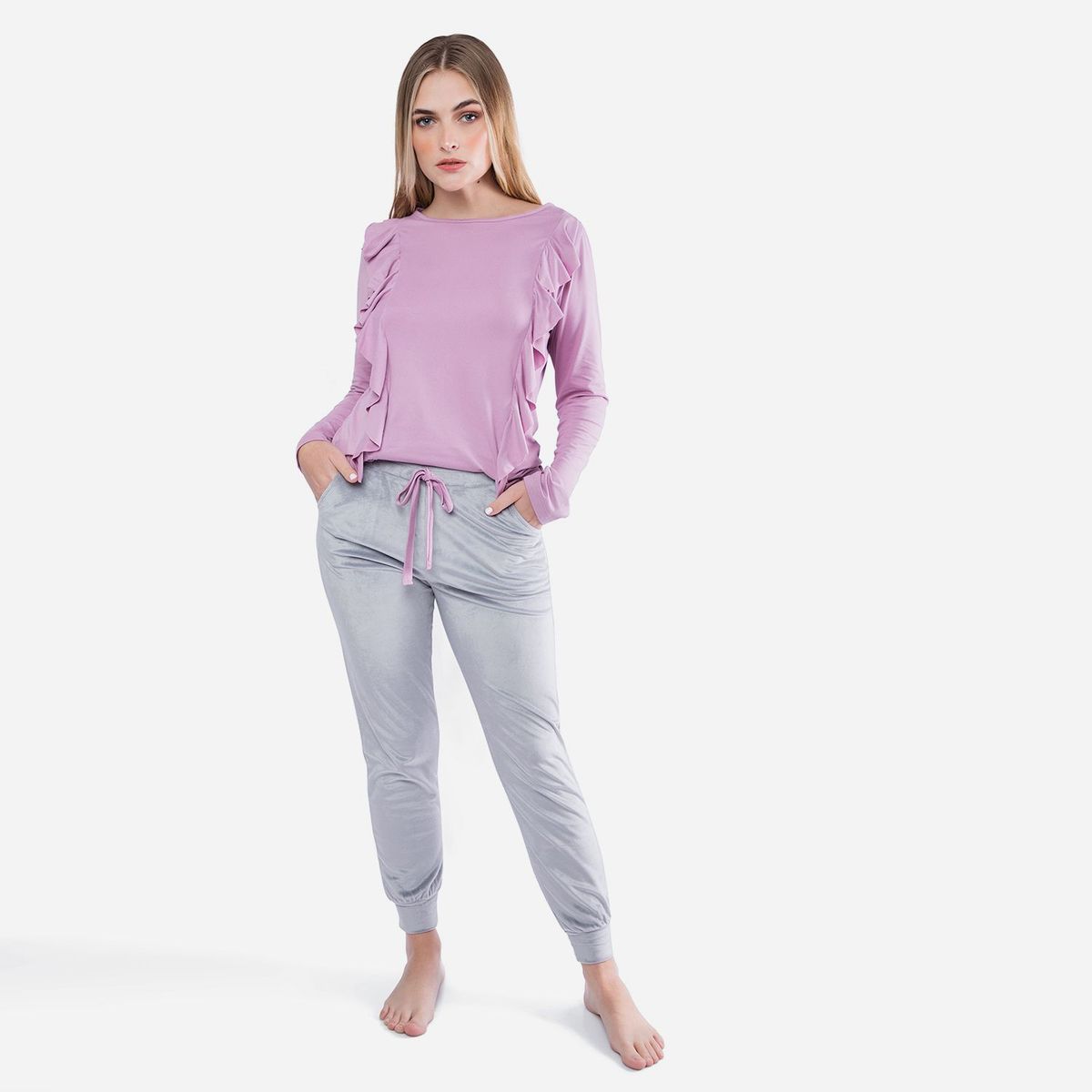 DSIESTA - Set Pijama y Bata Mujer Dsiesta