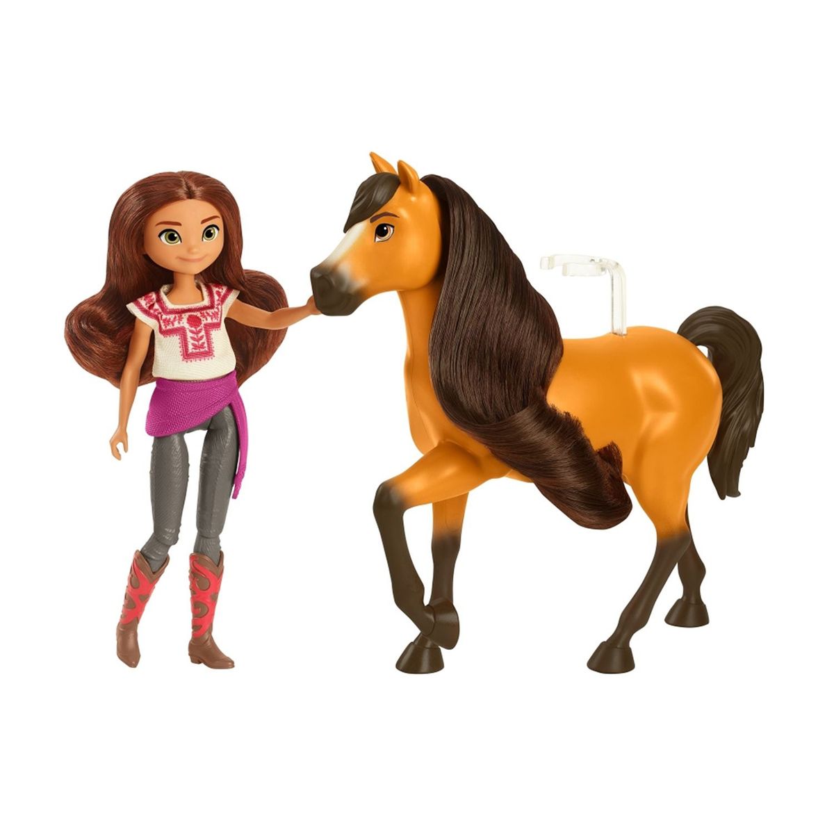 SPIRIT - Muñeca + Caballo