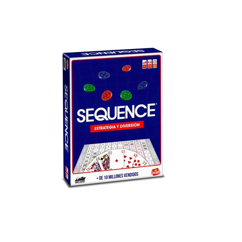 MAR LUDICO - Juego de Mesa Sequence Mar Ludico