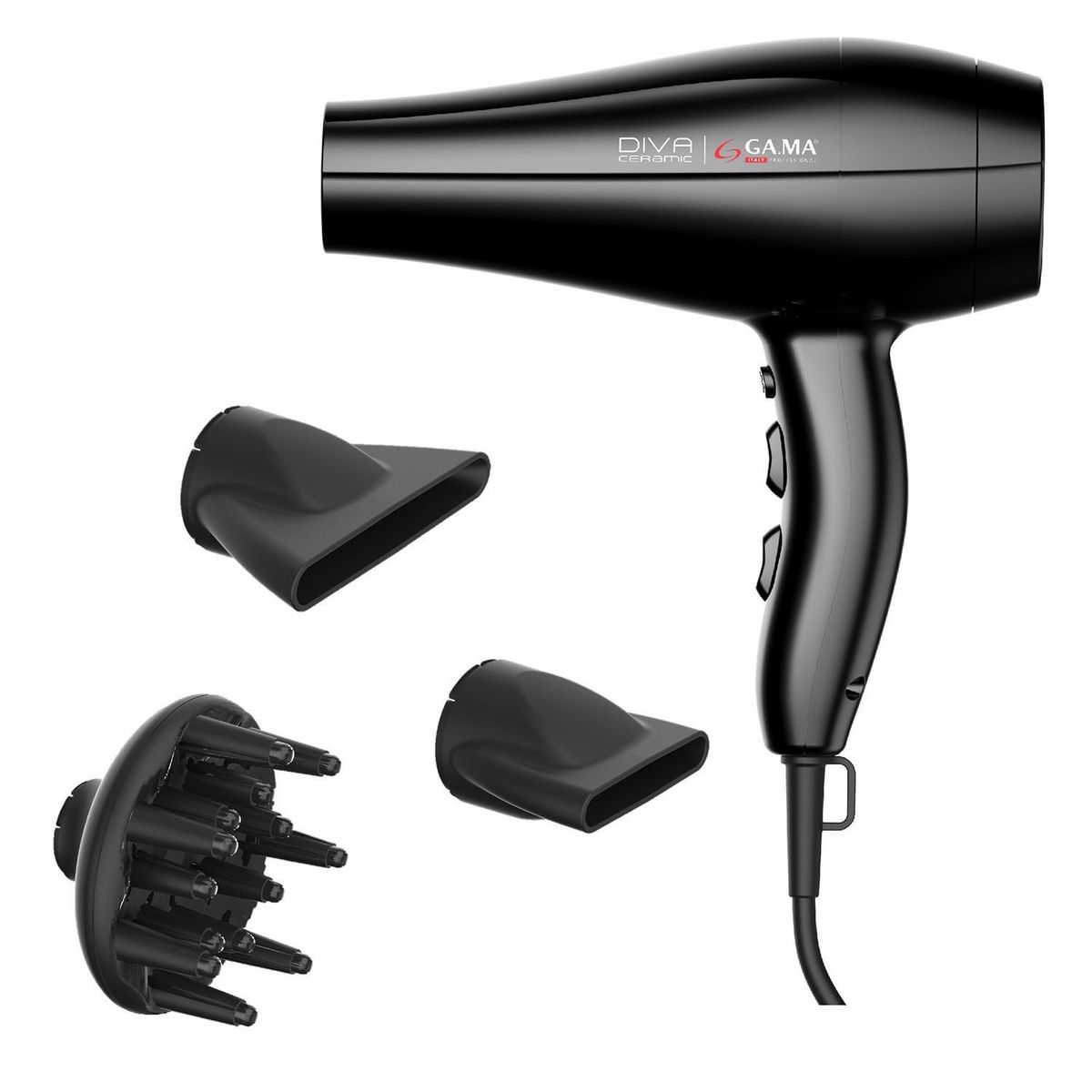 GAMA - Secadora de Cabello Diva Ceramic GAMA