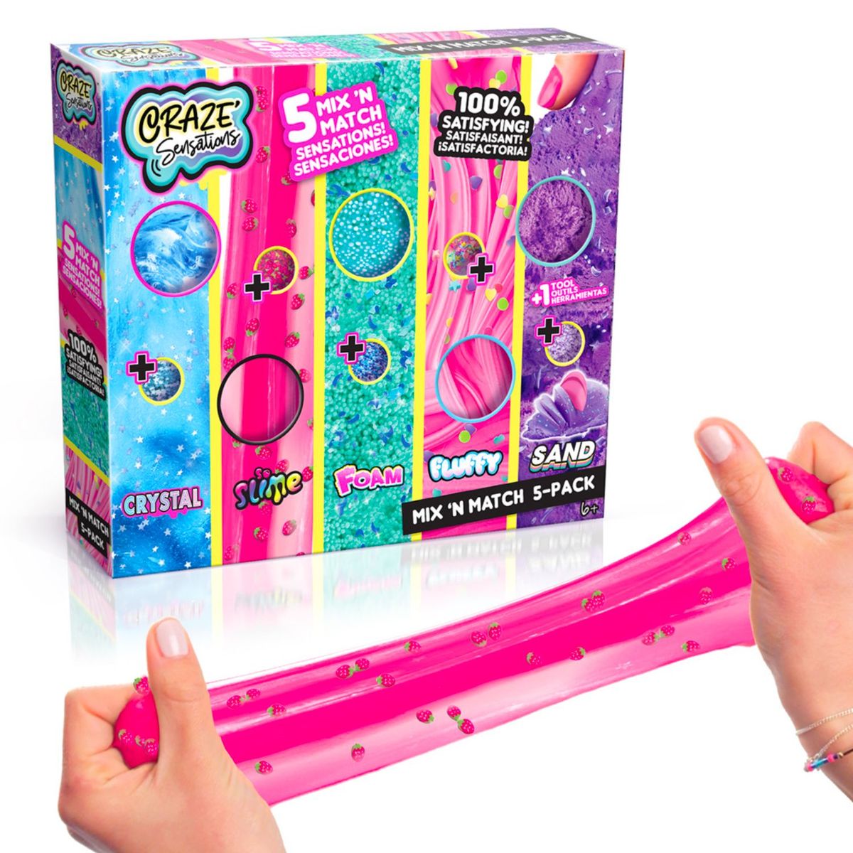 CANAL TOYS - Pack x5 Slime Craze Sensations Canal Toys