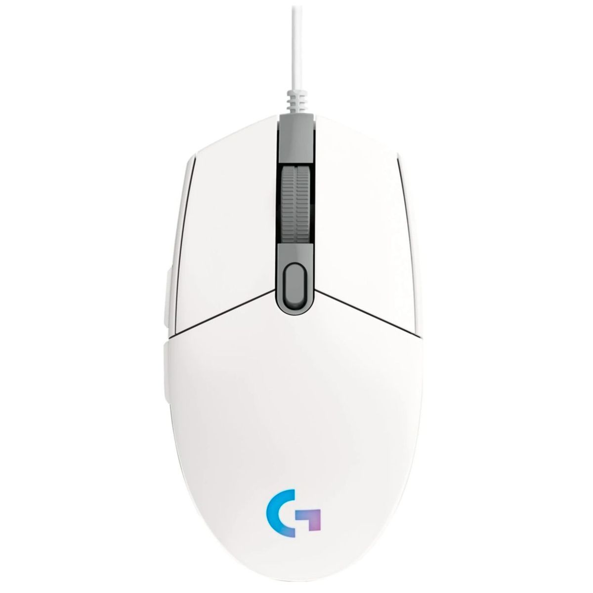 LOGITECH - Mouse Logitech G203 RGB White