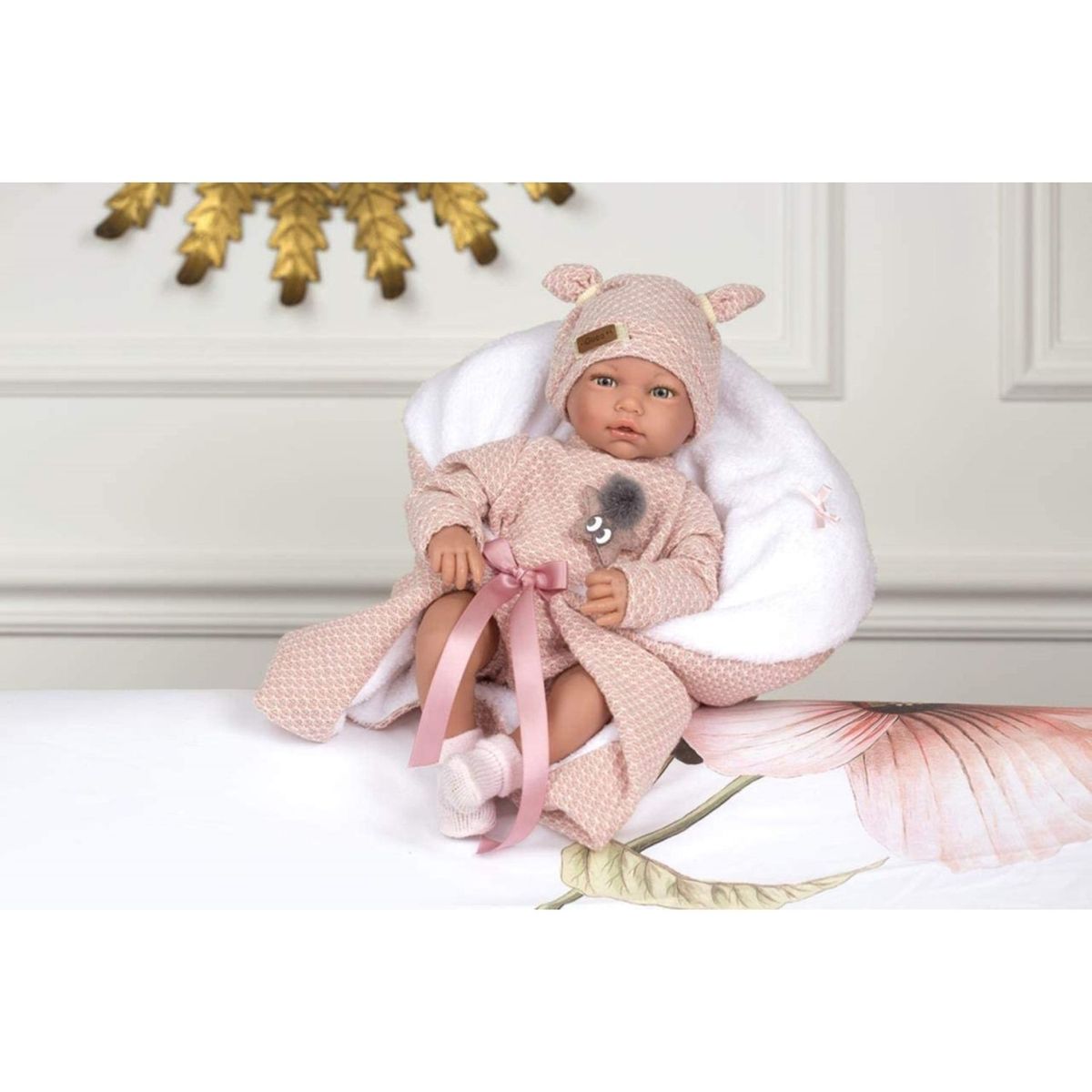 GUCA - Muñeca Blanca C/ Ropa Rosada