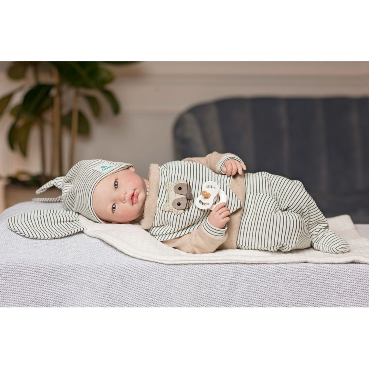 GUCA - Muñeca Reborn Sin Pelo Axel