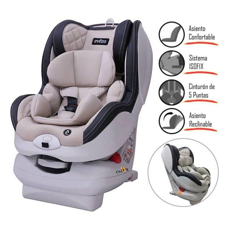 EVEZO - Silla Para Auto "Flint" Beige