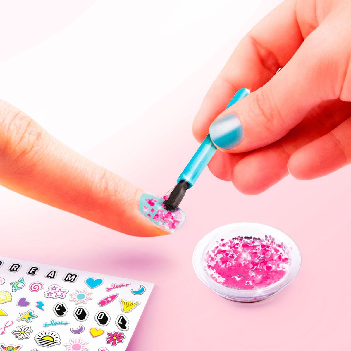 CANAL TOYS - Set De Glitter Nail Art