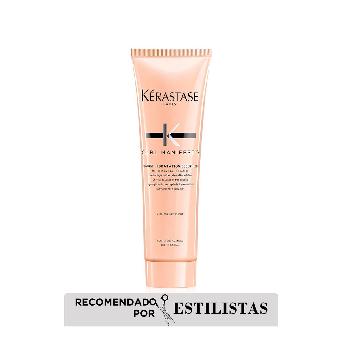 KERASTASE - Acondicionador Para Rulos Fondant Hydratation Essentielle Curl Manifesto 250Ml