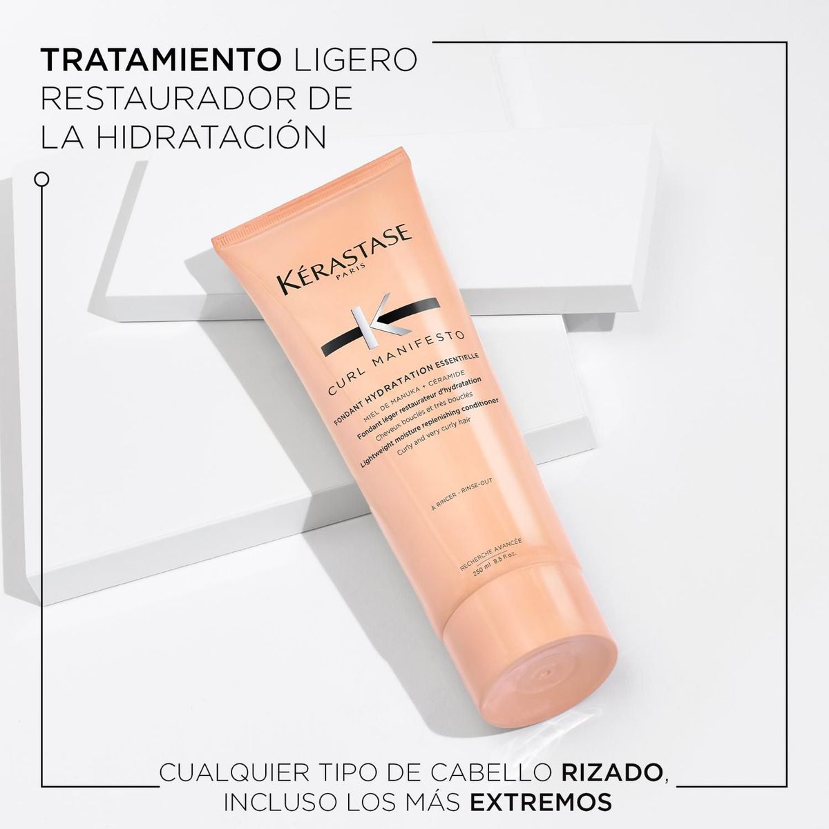KERASTASE - Acondicionador Para Rulos Fondant Hydratation Essentielle Curl Manifesto 250Ml