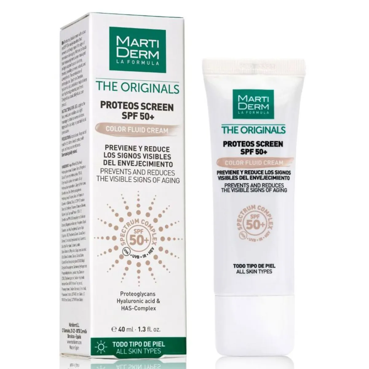 MARTIDERM - Proteos Screen Fps50+ Color 40Ml Md