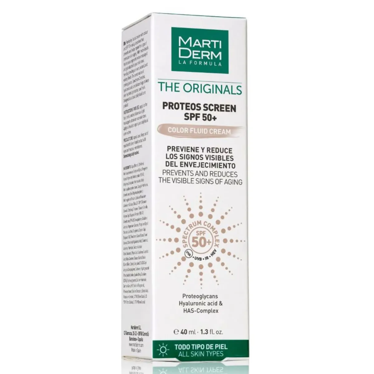 MARTIDERM - Proteos Screen Fps50+ Color 40Ml Md