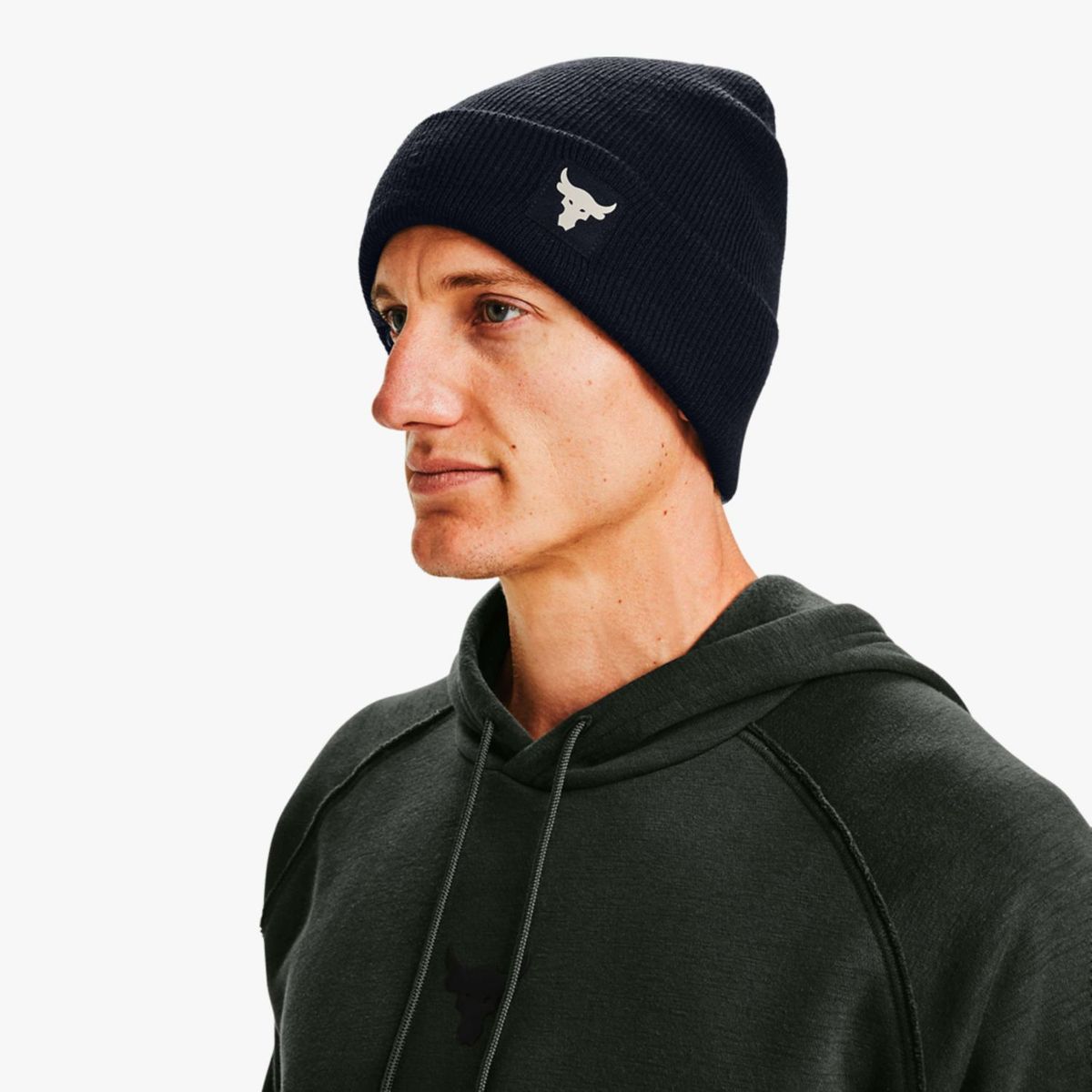 UNDER ARMOUR - Gorra Deportiva UA Project Rock Beanie Hombre Training