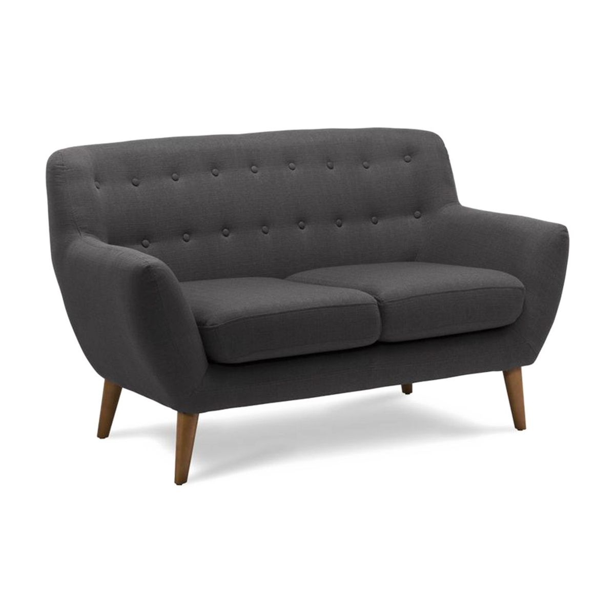 ROSEN - Sillón Rafaella 2 Cuerpos Charcoal.