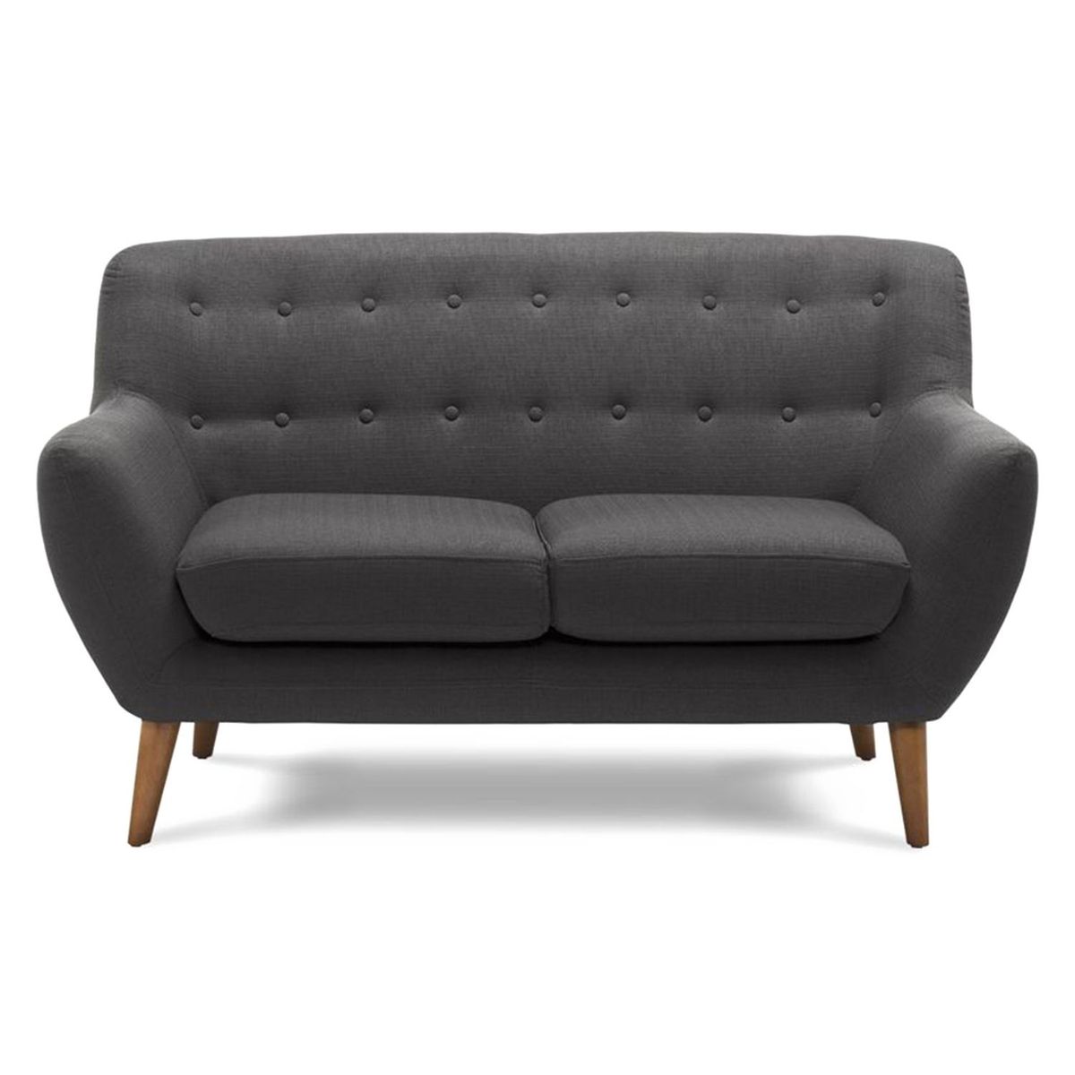 ROSEN - Sillón Rafaella 2 Cuerpos Charcoal.