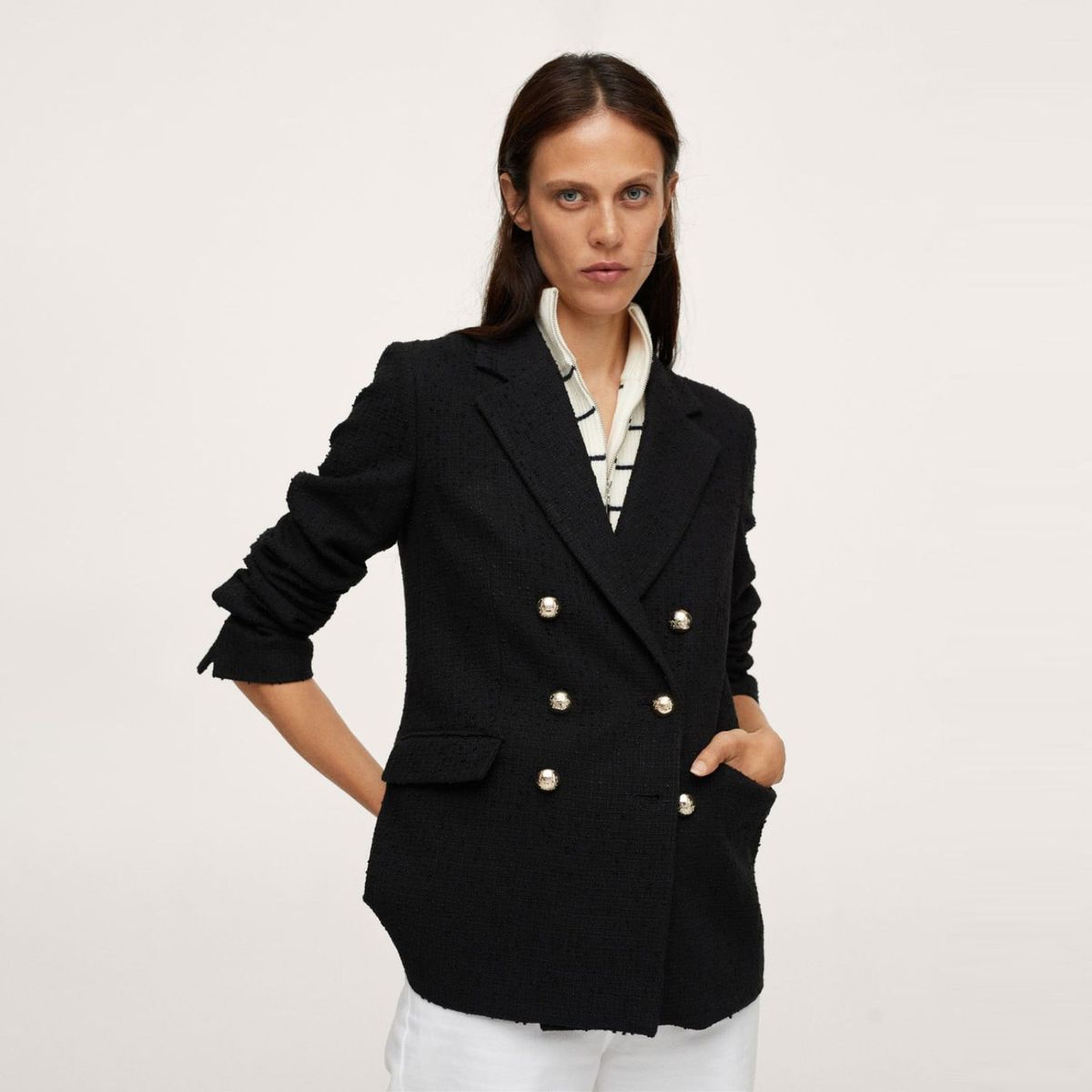 MANGO - Blazer Mujer Mango