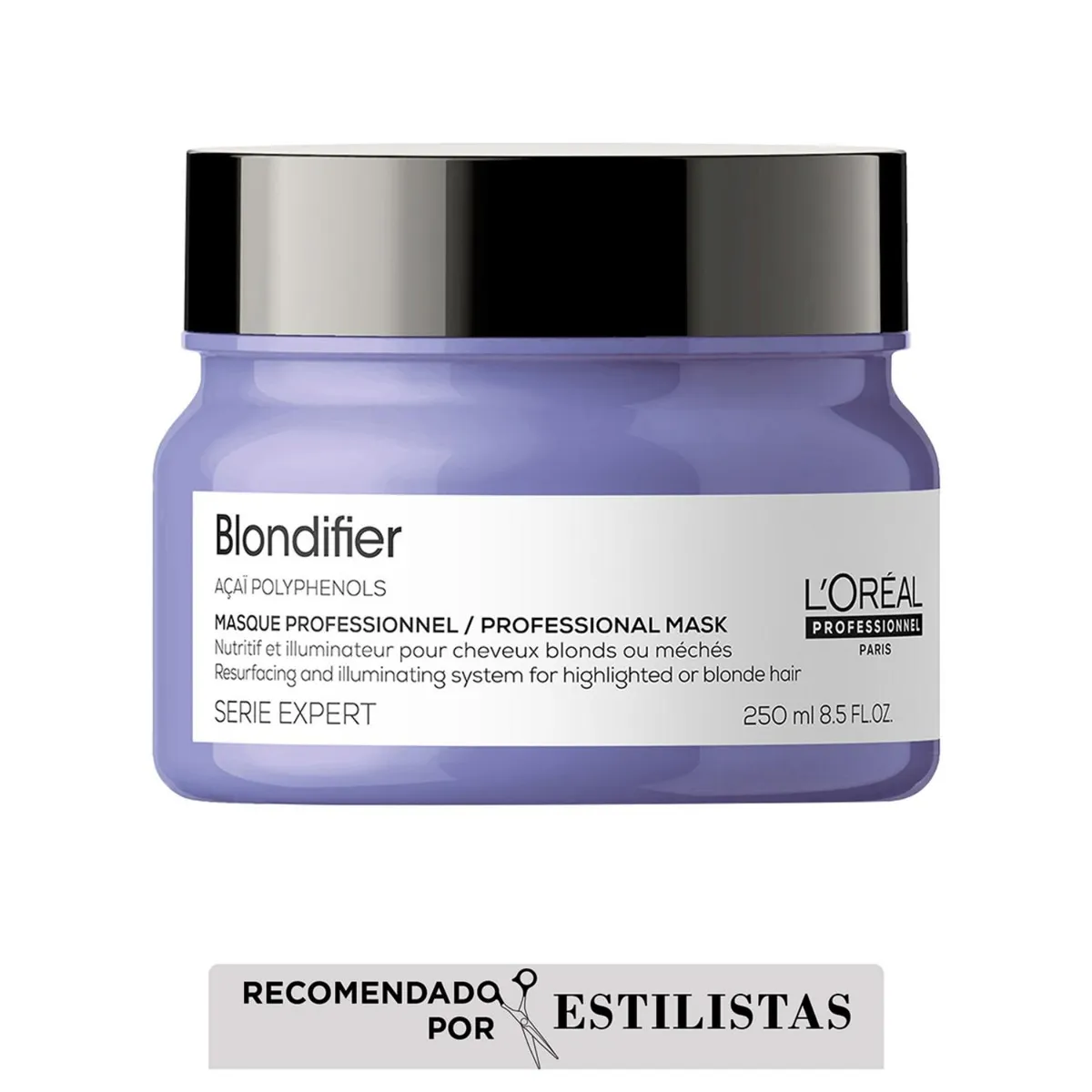 LOREAL PROFESSIONNEL - Mascarilla Para Cabellos Rubios Blondifier 250Ml