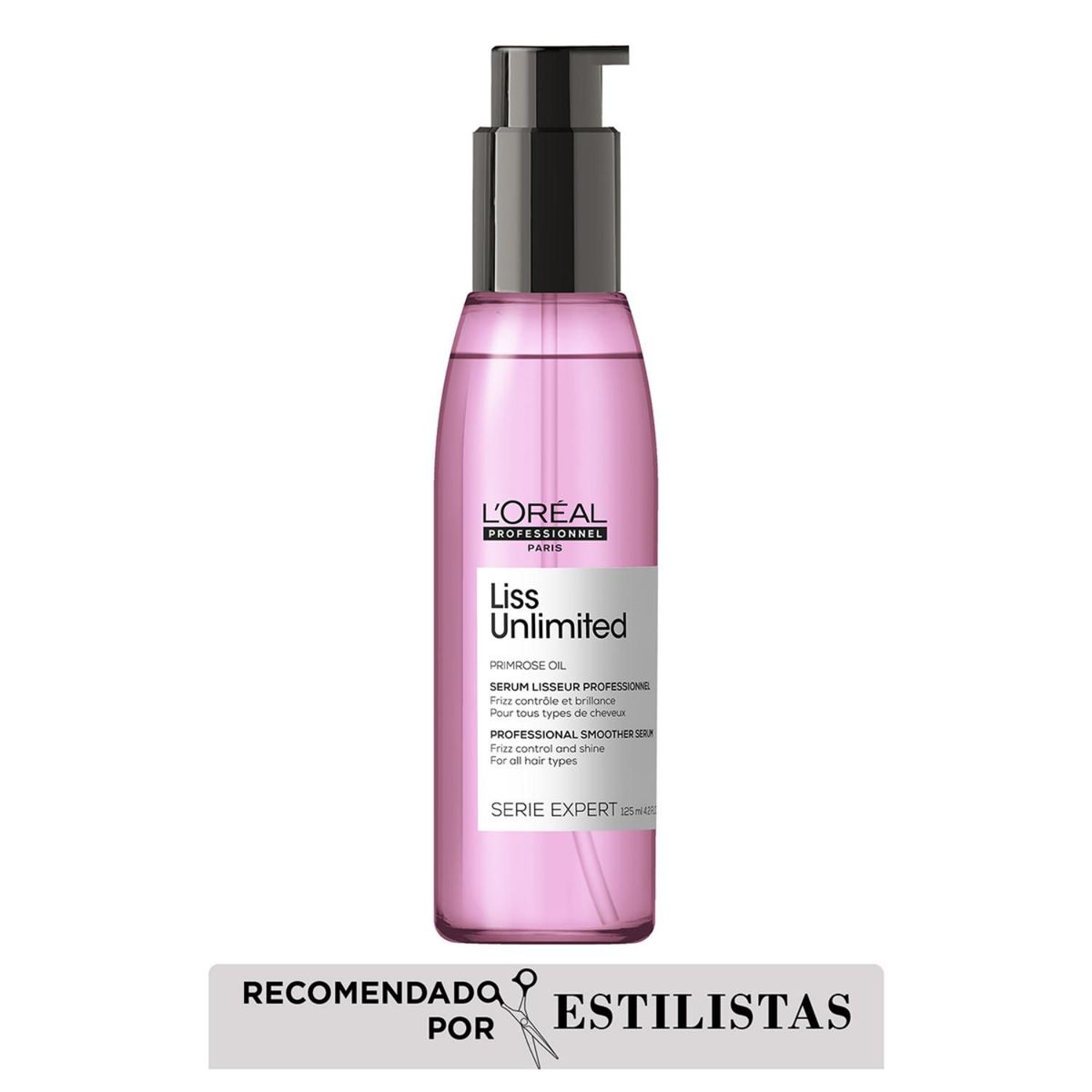 LOREAL PROFESSIONNEL - Serum Para Cabello Con Frizz Liss Unlimited 125Ml