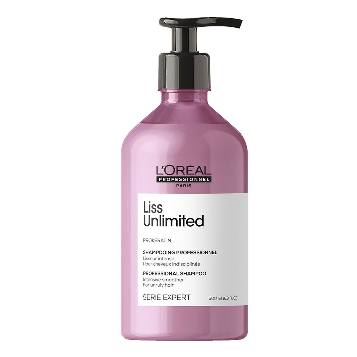 LOREAL PROFESSIONNEL - Shampoo XL Liss Unlimited Para Cabello Con Frizz