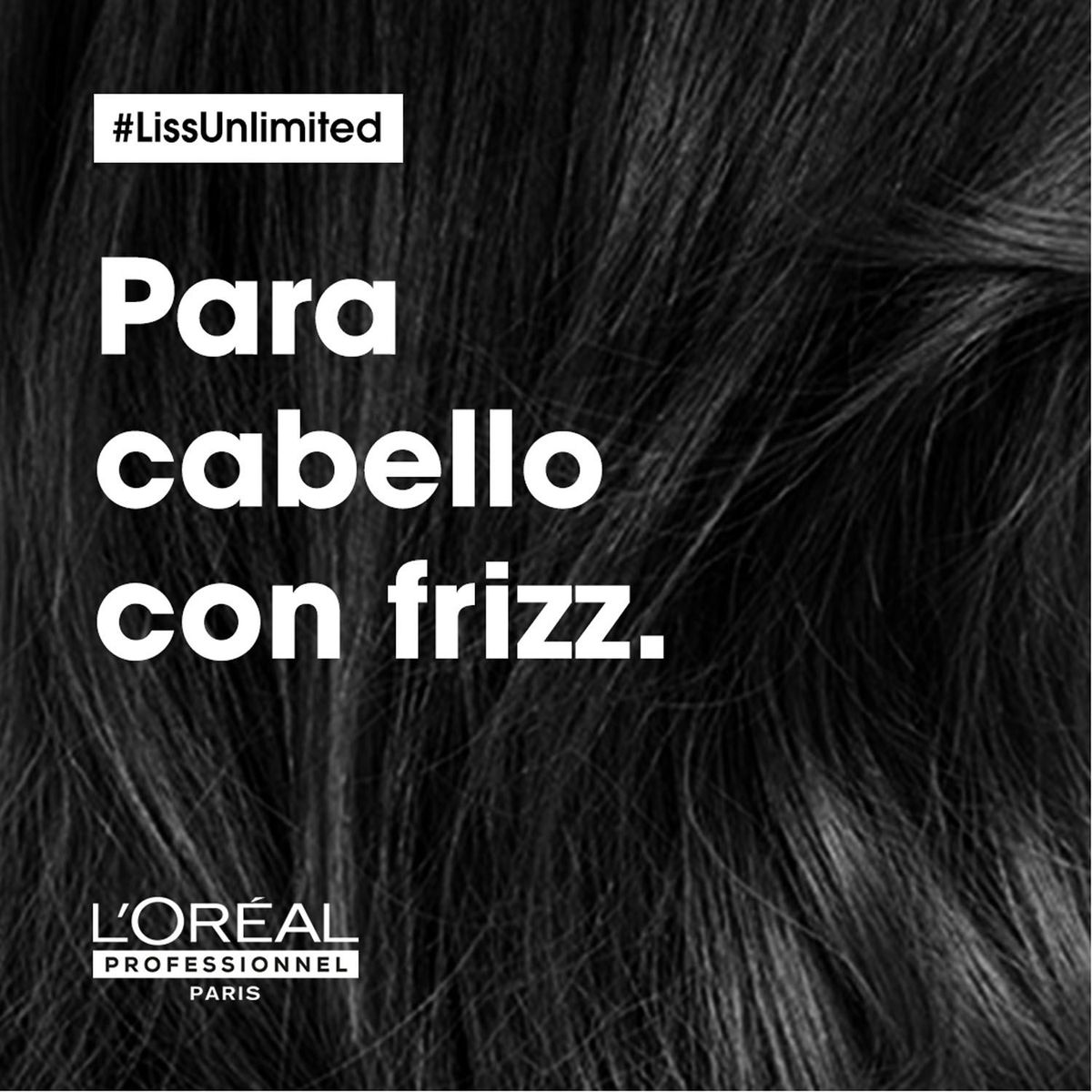 LOREAL PROFESSIONNEL - Shampoo XL Liss Unlimited Para Cabello Con Frizz