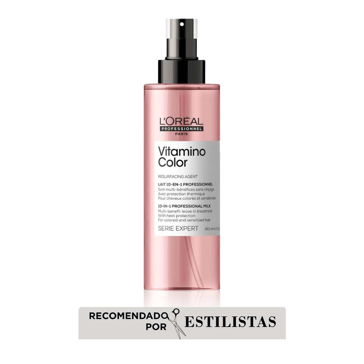 LOREAL PROFESSIONNEL - Spray 10 En 1 Para Cabello Con Color Vitamino 190Ml
