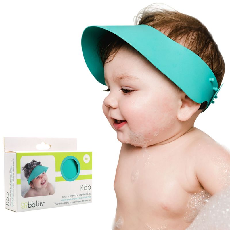BBLUV - Gorro De Ducha Con Visera Para Bebe Turquesa