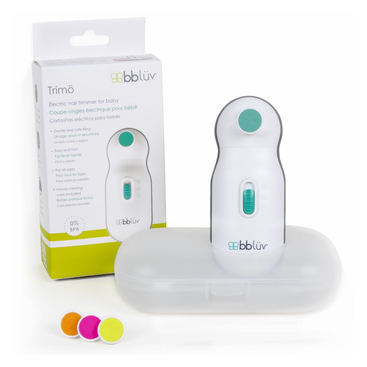BBLUV - Corta Uñas Electrico para Bebé BBLUV