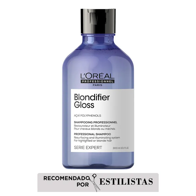 LOREAL PROFESSIONNEL - Shampoo Protector De Cabellos Rubios Blondifier 300Ml