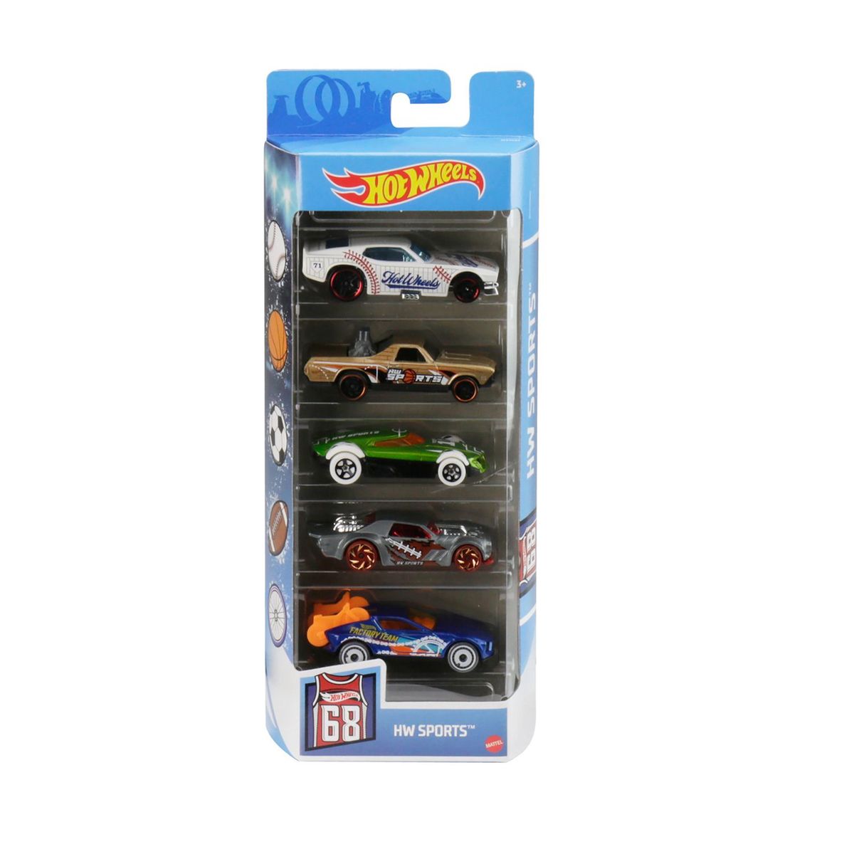 HOT WHEELS - Pack x 5 Vehículos
