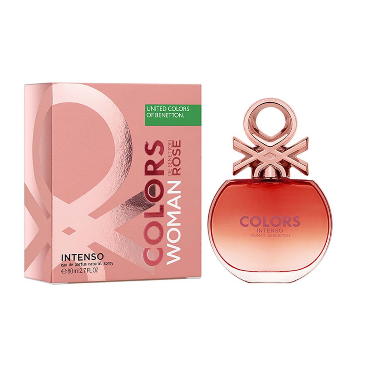 BENETTON - Colors Woman Rose Intenso EDP 50 ml Benetton