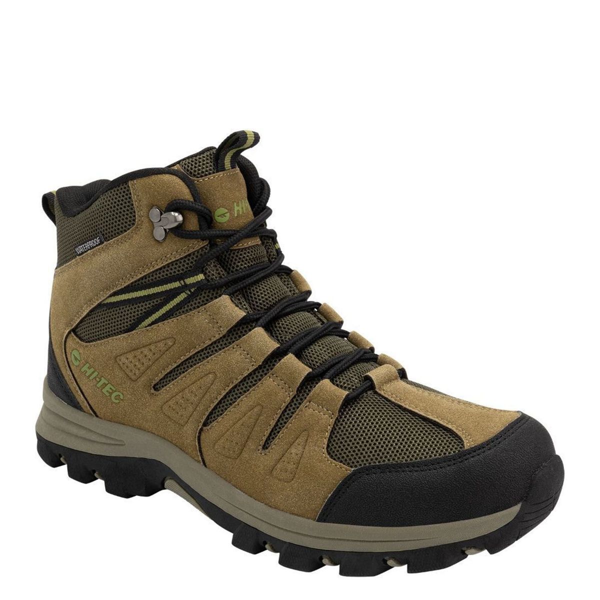 HI TEC - Zapatillas Deportivas Outdoor Hombre Hi Tec Picchu Mid Marrón